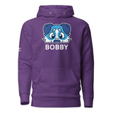 SnugglePlanet | PeekPuppy / Custom-Name | Hoodie Lila SnugglePlanet