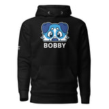 SnugglePlanet | PeekPuppy / Custom-Name | Hoodie Schwarz SnugglePlanet