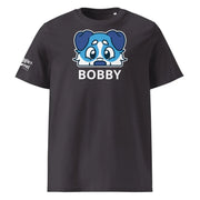 SnugglePlanet | PeekPuppy / Custom-Name | T-Shirt Anthracite SnugglePlanet