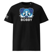 SnugglePlanet | PeekPuppy / Custom-Name | T-Shirt Schwarz SnugglePlanet