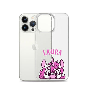 SnugglePlanet | PeekUnicorn / Custom-Name | iPhone Hülle SnugglePlanet