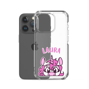 SnugglePlanet | PeekUnicorn / Custom-Name | iPhone Hülle SnugglePlanet