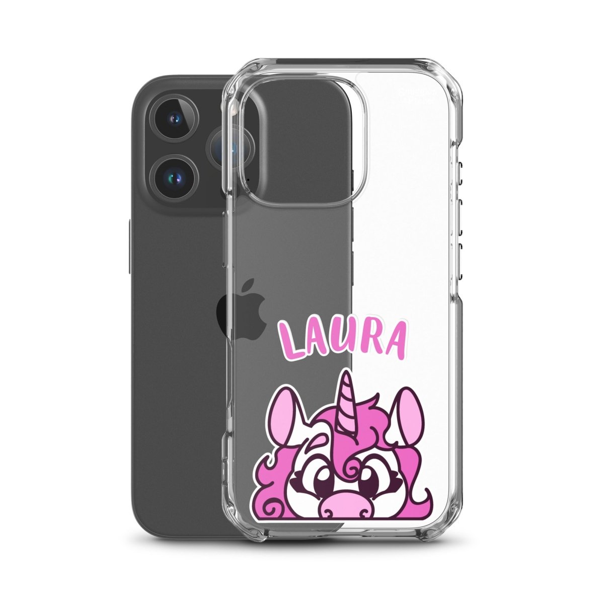 SnugglePlanet | PeekUnicorn / Custom-Name | iPhone Hülle SnugglePlanet
