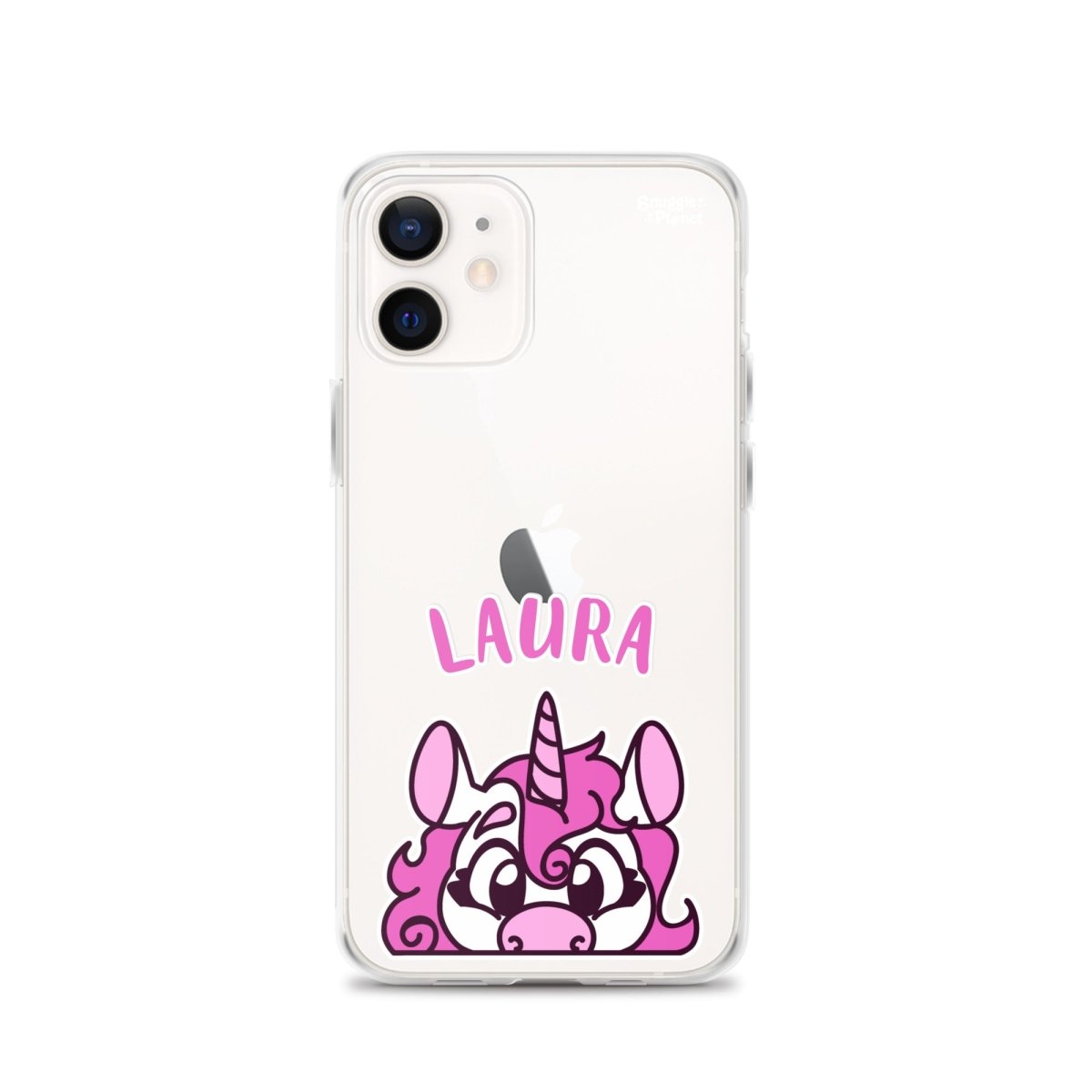 SnugglePlanet | PeekUnicorn / Custom-Name | iPhone Hülle iPhone 12 SnugglePlanet