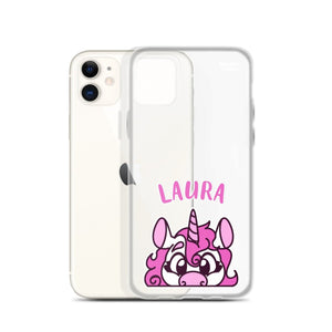 SnugglePlanet | PeekUnicorn / Custom-Name | iPhone Hülle SnugglePlanet