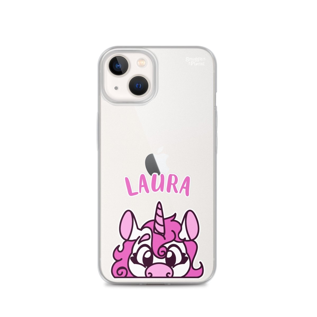 SnugglePlanet | PeekUnicorn / Custom-Name | iPhone Hülle iPhone 13 SnugglePlanet