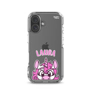 SnugglePlanet | PeekUnicorn / Custom-Name | iPhone Hülle iPhone 16 SnugglePlanet