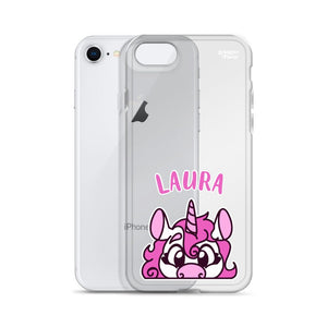 SnugglePlanet | PeekUnicorn / Custom-Name | iPhone Hülle SnugglePlanet