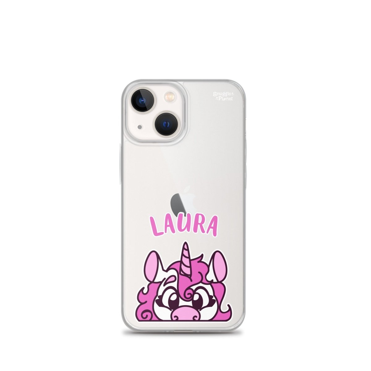 SnugglePlanet | PeekUnicorn / Custom-Name | iPhone Hülle iPhone 13 mini SnugglePlanet