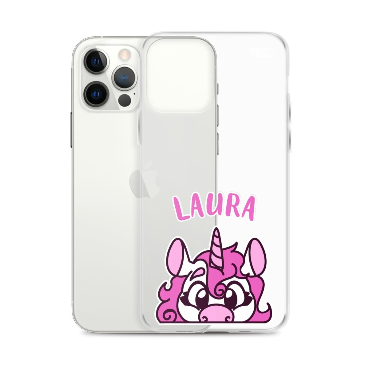 SnugglePlanet | PeekUnicorn / Custom-Name | iPhone Hülle SnugglePlanet