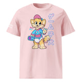 SnugglePlanet | Pixel Shiba 星 V1 | T-Shirt Cotton Pink SnugglePlanet