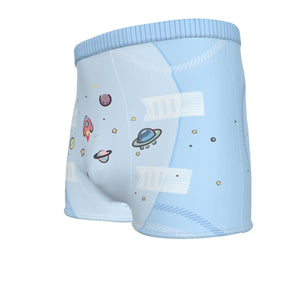 SnugglePlanet | Space | Diaper Boxershorts White SnugglePlanet