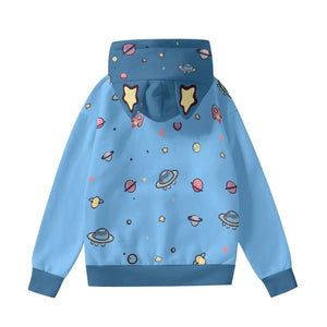 SnugglePlanet | Space | Ear Hoodie