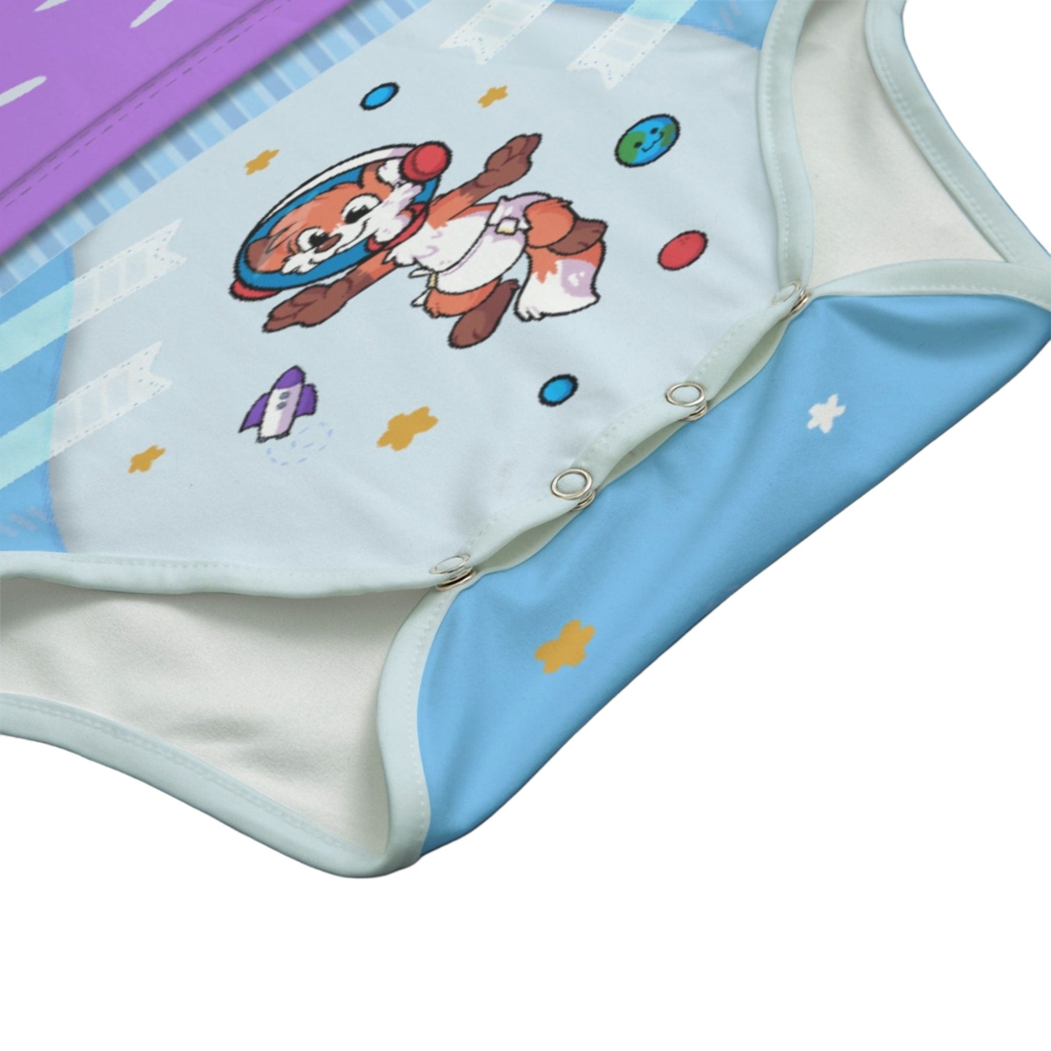 SnugglePlanet | Space Fox | Diaper Body - PupStyle