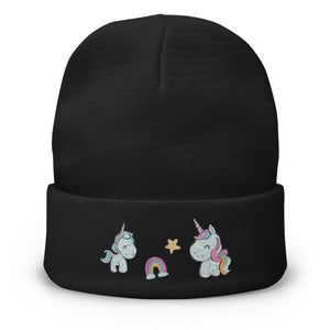 SnugglePlanet | Unicorn | Beanie Black SnugglePlanet
