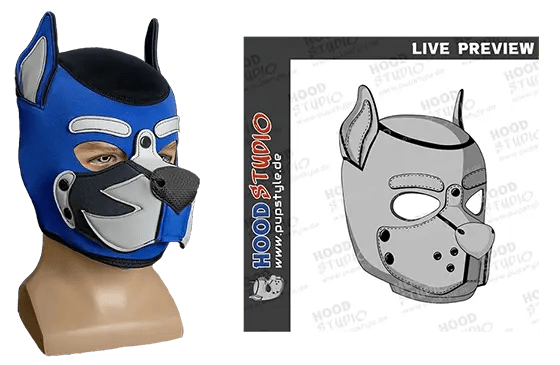 Beispiel der Hood Studio Live-Preview im Editor