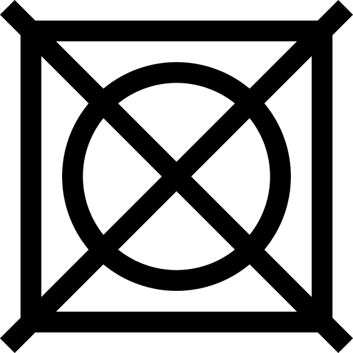 Nicht im Trockner trocknen